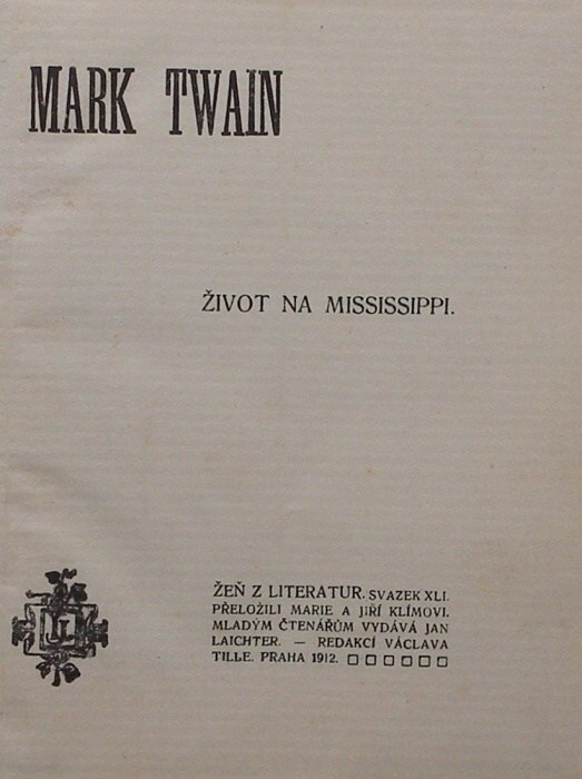 Twain, Mark - Život na Mississippi