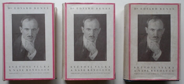Beneš, Edvard - Světová válka a naše revoluce 1-3