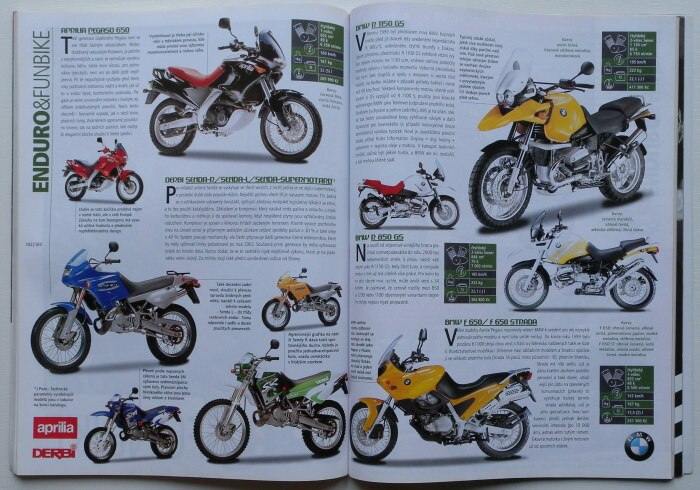 Motohouse Katalog motocyklů pro rok 2000