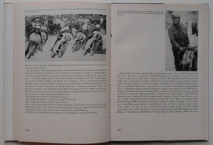 Šrůtek, Jan - Černá a bílá (Procházka půlstoletím českých závodů motocyklových ve Strakonicích 1919-1969)