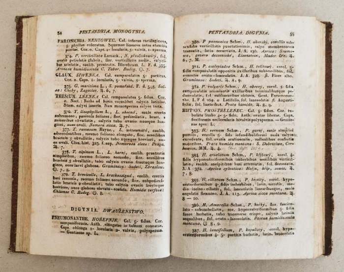 Presl, Joanne Swatopluko (Jan Svatopluk Presl); Presl, Carolo Bořiwogo (Karel Bořivoj Presl) - Flora Čechica, Indicatis medicinalibus, oeconomicis technologicisque plantis - Kwětena Česká, S poznamenáním lékařských, hospodářských a řemeslnických rostlin