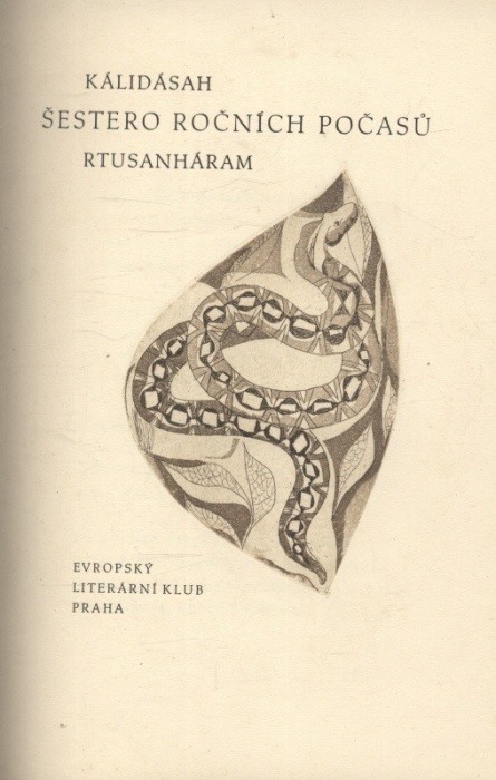 Kálidásah - Šestero ročních počasů - Rtusanháram