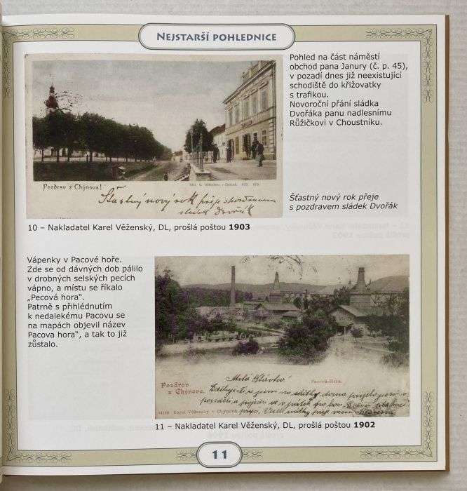 Kohout, Jiří - Chýnovsko - Svědectví starých pohlednic a fotografií