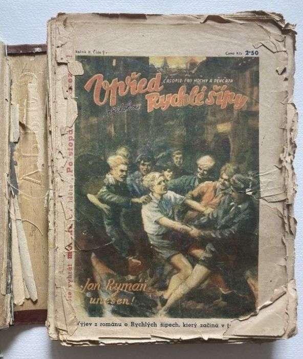 Vpřed 1946 (nekompletní 2. ročník, 37 čísel)