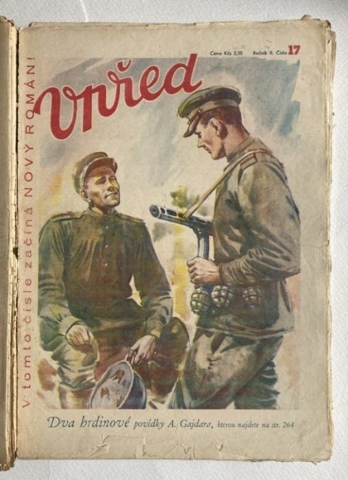 Vpřed 1946 (nekompletní 2. ročník, 37 čísel)