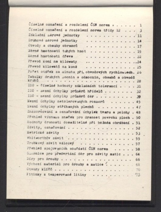 Výběr z norem ZVVZ (1972)