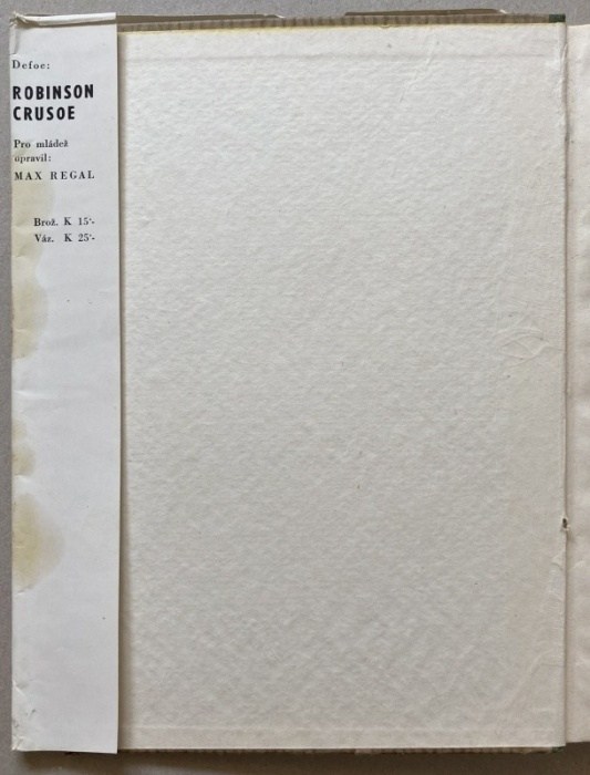 Defoe, Daniel - Robinson Crusoe (1937)
