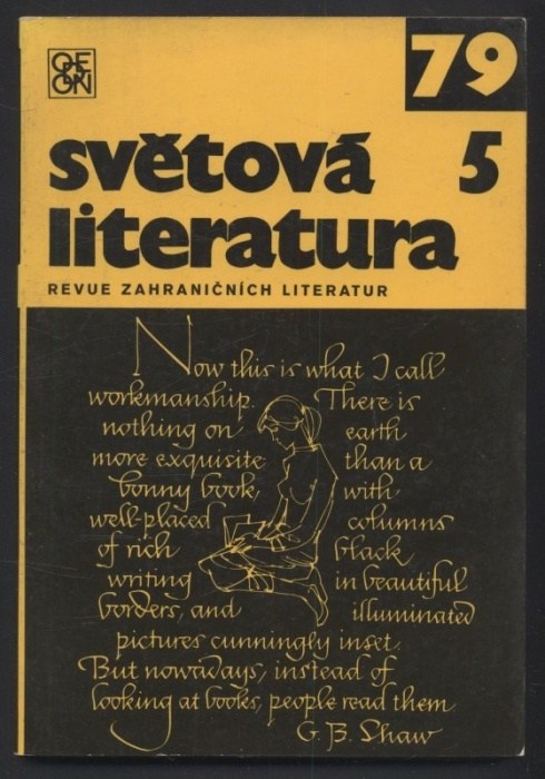 Světová literatura 1979 (kompletní 24. ročník, 6 čísel)