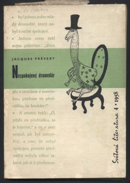 Světová literatura 1958 (kompletní 3. ročník, 6 čísel)