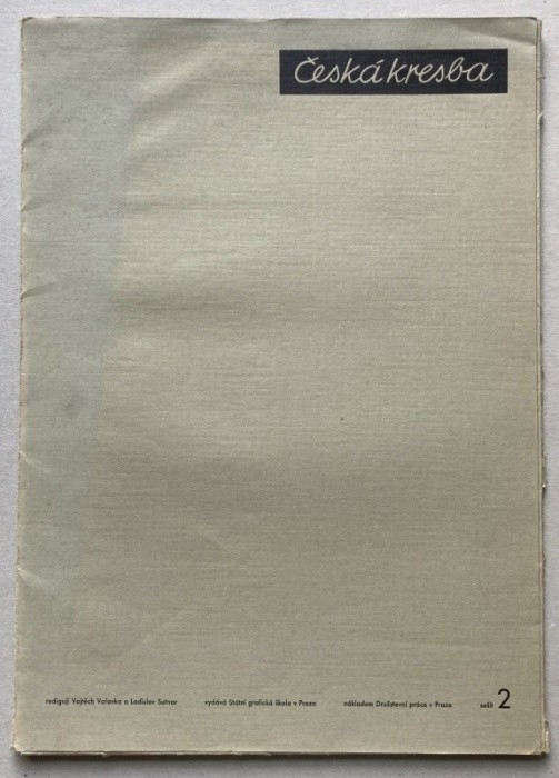 Česká kresba 1, 2, 3, 4 (Soubor kreseb ze sbírky Moderní galerie v Praze s texty Vojtěcha Volavky)