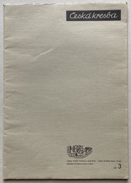 Česká kresba 1, 2, 3, 4 (Soubor kreseb ze sbírky Moderní galerie v Praze s texty Vojtěcha Volavky)
