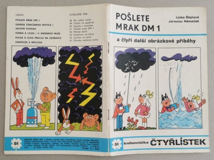 Čtyřlístek 051 - Pošlete mrak na DM 1