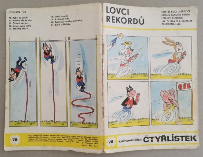 Čtyřlístek 078 - Lovci rekordů