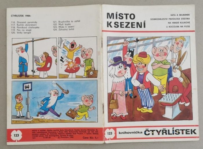 Čtyřlístek 123 - Místo k sezení