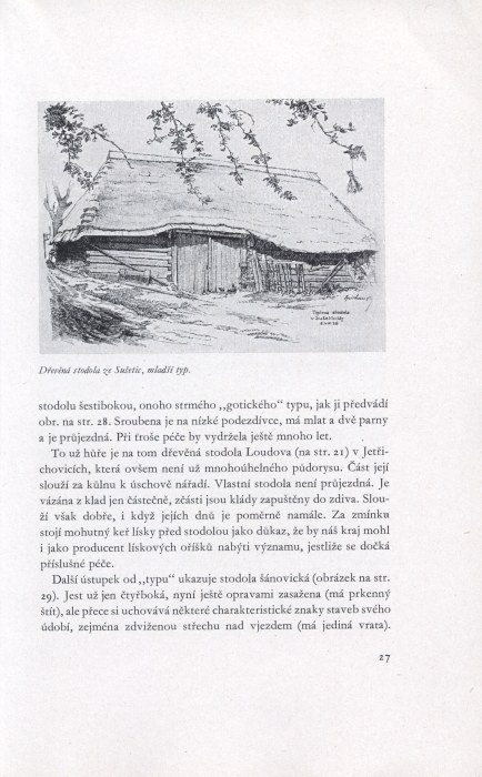 Špirhanzl-Duriš, Jaroslav - Staré jihočeské chalupy