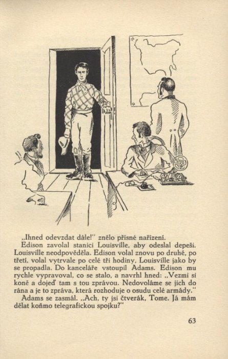 Hořejš, Jaroslav - Prodavač novin světovým vynálezcem (Román o Edisonovi)