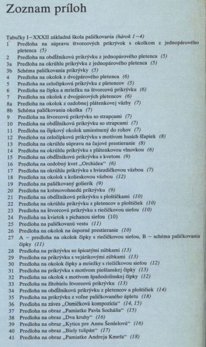 Mišík, Víťazoslav - Škola paličkování plus předlohy (slovensky)