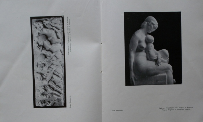 Padiglione del regno di Serbia; Esposizione di Roma 1911 (italsky, francouzsky)