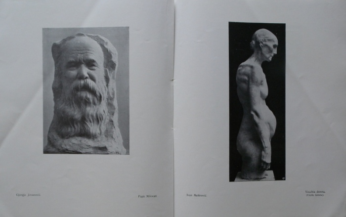 Padiglione del regno di Serbia; Esposizione di Roma 1911 (italsky, francouzsky)