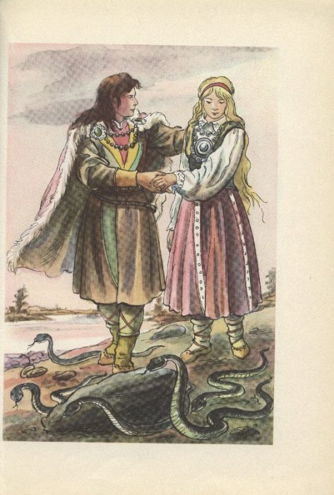 Diamantová sekera (Baltské pohádky)