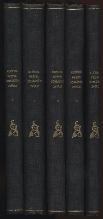 Kučera, Cyril - Výživa domácích zvířat 1-5