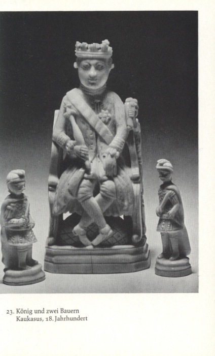 Künstlerische Schachfiguren aus zehn Jahrhunderten. 45 Bildtafeln (německy)