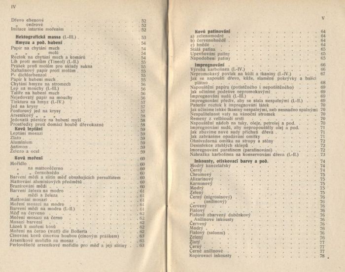 Pavlíček, Jan - Živnostenský receptář
