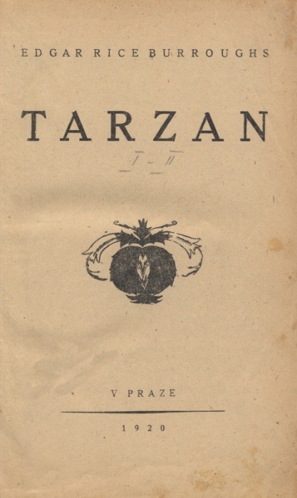 Burroughs, Edgar Rice - Tarzan 1-7 (ve čtyřech svazcích)