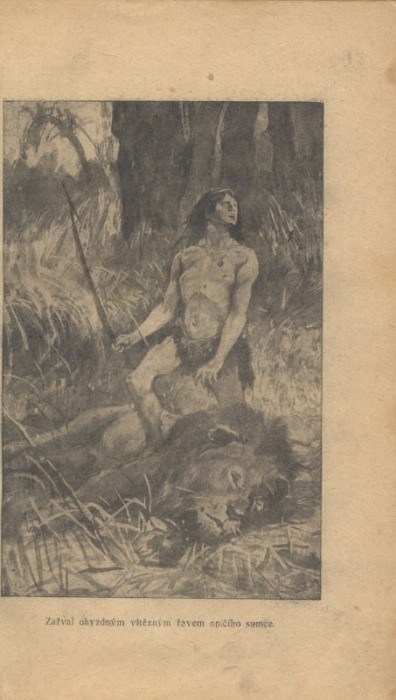 Burroughs, Edgar Rice - Tarzan 1-7 (ve čtyřech svazcích)