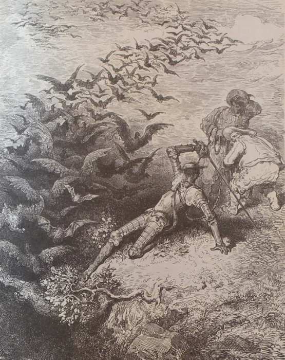 Cervantes Saavedra, Miguel de - Důmyslný rytíř Don Quijote de la Mancha 1-2 (dva svazky)