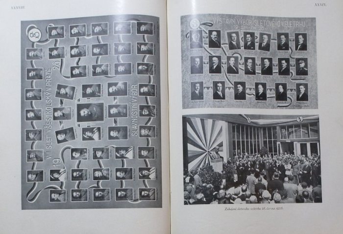 Památník 8. sletu všesokolského v Praze 1926