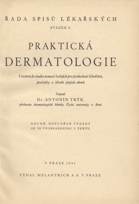Trýb, Antonín - Praktická dermatologie