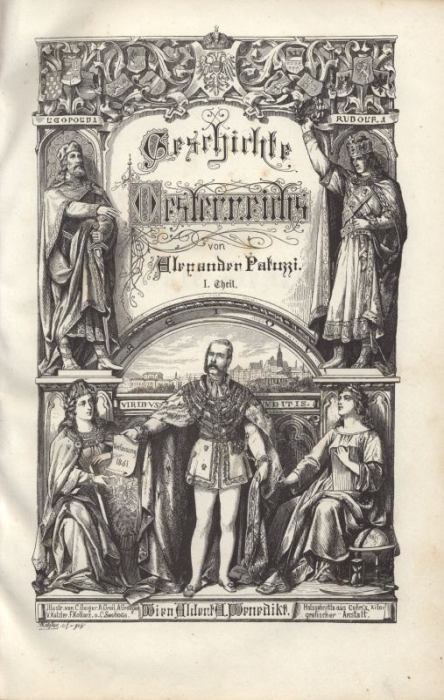 Palluzzi, Alexander - Gechichte Oesterreichs 1-2 (v jednom svazku)