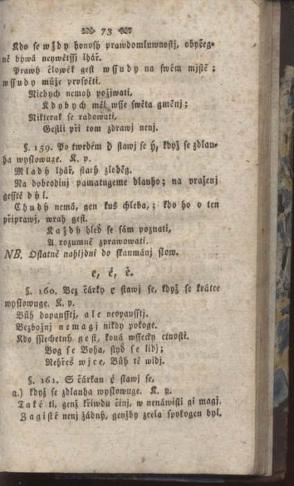 Filzig, Jan Nep. Josef (Jan Nepomuk Josef Filcík) - Prawidla Dobropjsemnosti České, kterážto sebral, w pořádek vwedl, mnohými přjklady wysvetlil, a w roku sskolnjm 1822 swým žákům přednesl Jan Nep. Jozef Filcig
