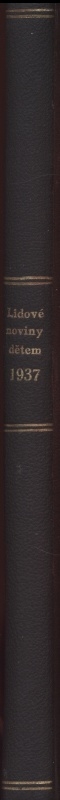 Lidové noviny dětem 1937 (kompletní ročník, 52 čísel, vázáno)