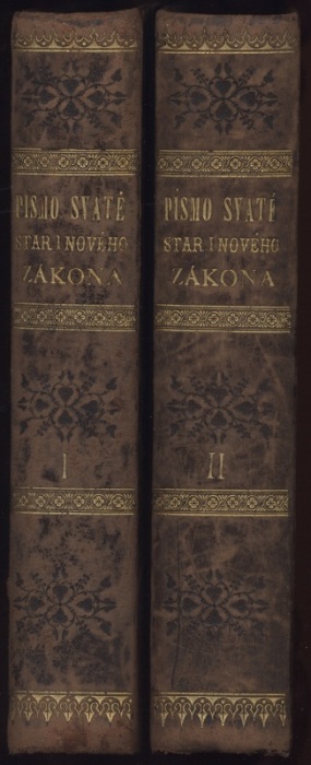 Biblí Česká čili Písmo svaté starého i nového zákona - díl I., II.