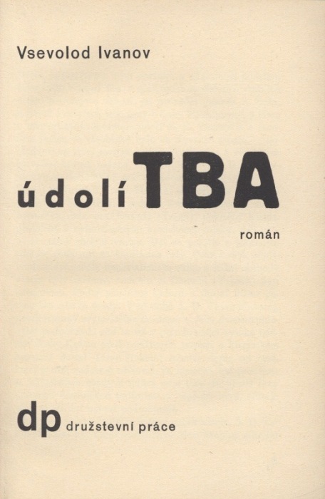 Ivanov, Vsevolod - Údolí TBA