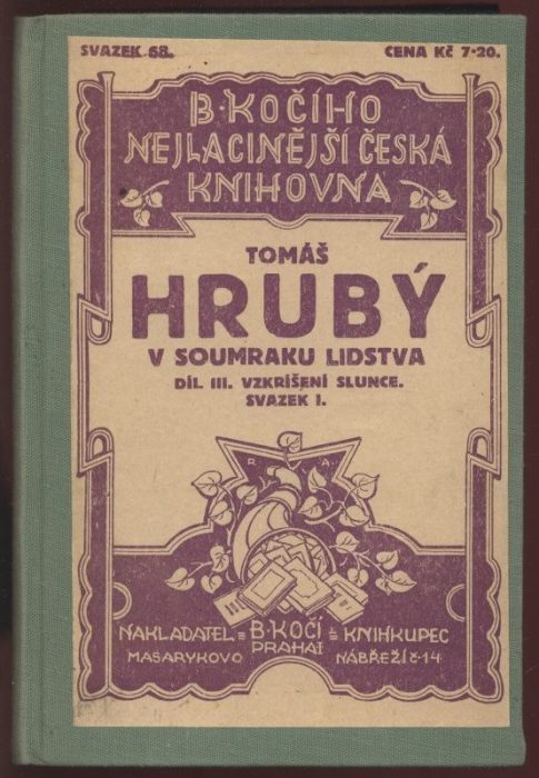Hrubý, Tomáš - V soumraku lidstva - Trilogie budoucnosti -  Díl 1., 2., 3.