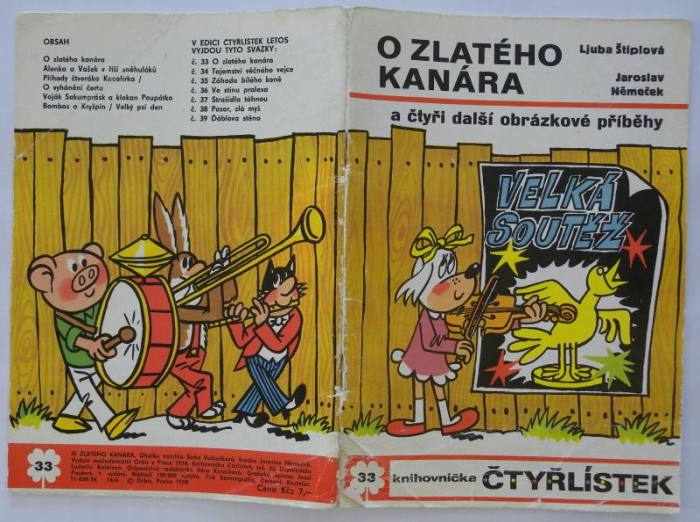 Čtyřlístek 033 - O zlatého kanára