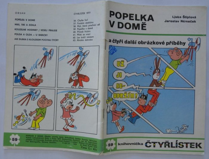 Čtyřlístek 059 - Popelka v domě
