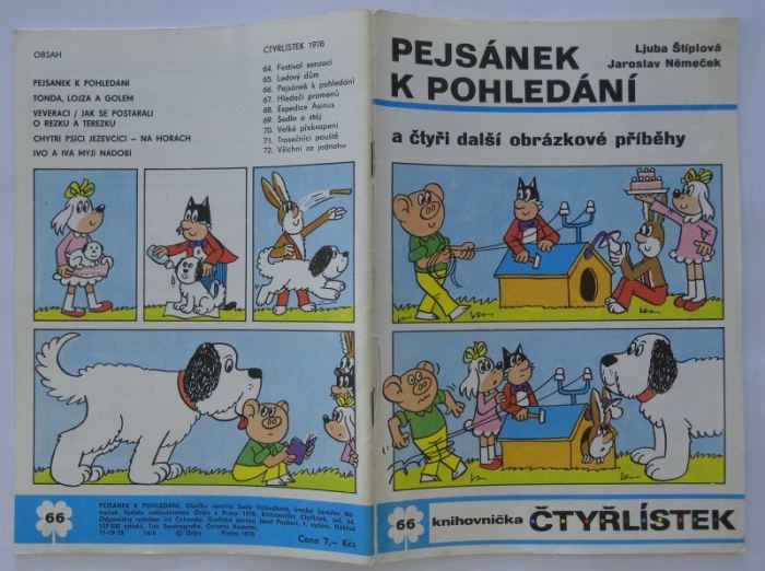 Čtyřlístek 066 - Pejsánek k pohledání