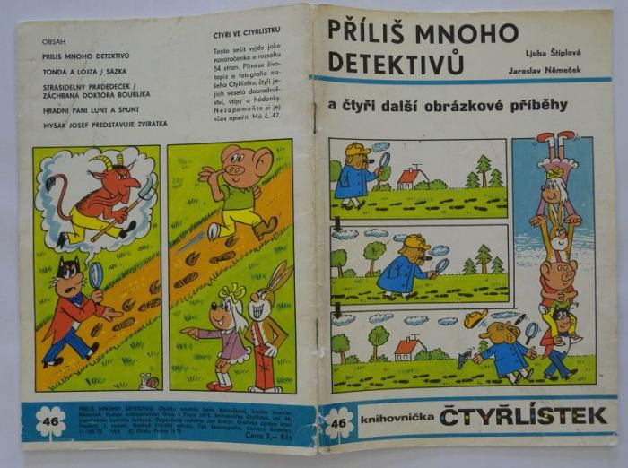 Čtyřlístek 046 - Příliš mnoho detektivů