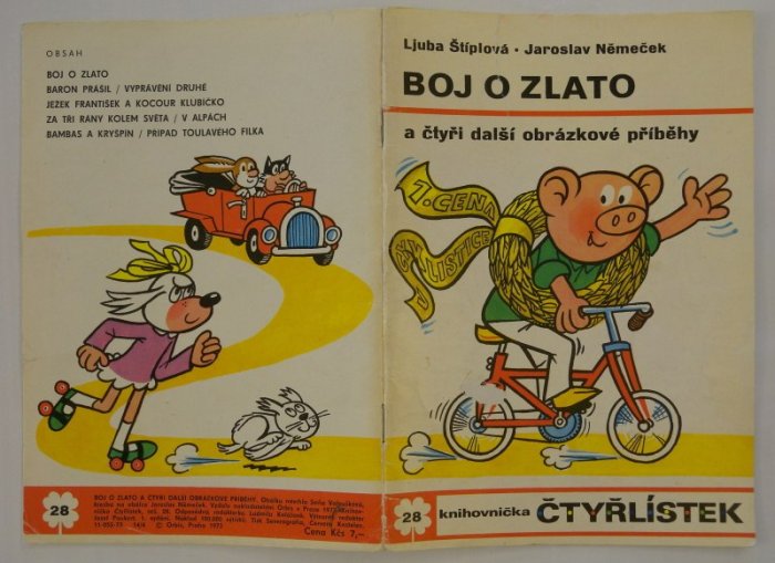 Čtyřlístek 028 - Boj o zlato