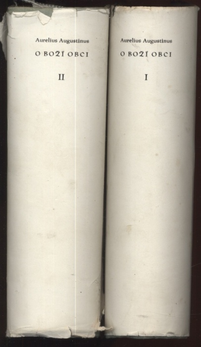 Aurelius Augustinus (Svatý Augustin) - O Boží obci knih XXII 1-2 (2 svazky)