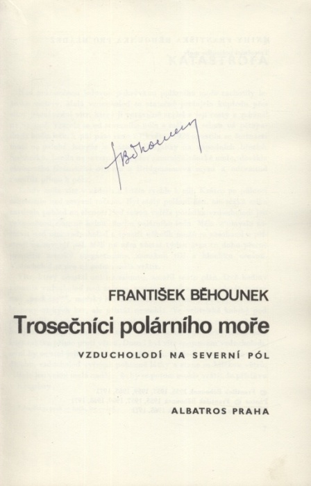 Běhounek, František - Trosečníci polárního moře