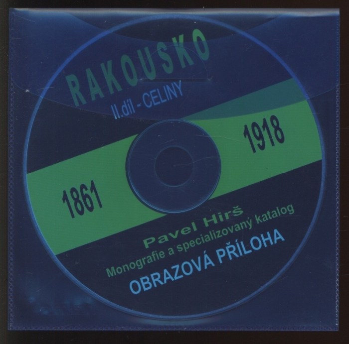 Hirš, Pavel - Rakousko 1850 - 1918 - 1. a 2. díl (Monografie a specializovaný katalog, Celiny, DVD s obrazovou přílohou)