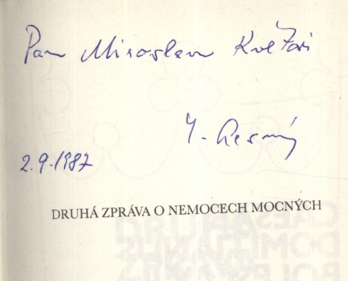 Lesný, Ivan - Druhá zpráva o nemocech mocných