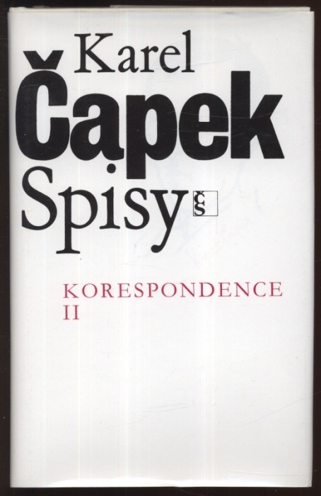 Čapek, Karel - Korespondence 1-2