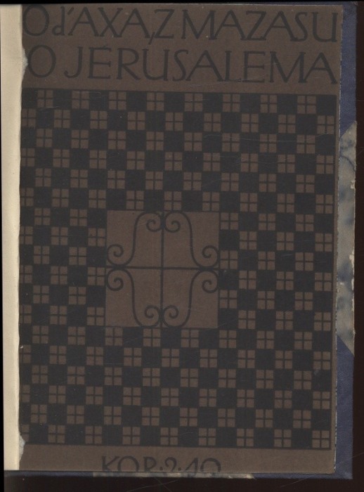 d'Axa, Zo - Z Mazasu do Jerusalema