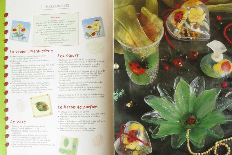 Hoerner, Denise - Décorez les Objets en Verre ou en plastique avec des Serviettes en Papier (francouzsky)